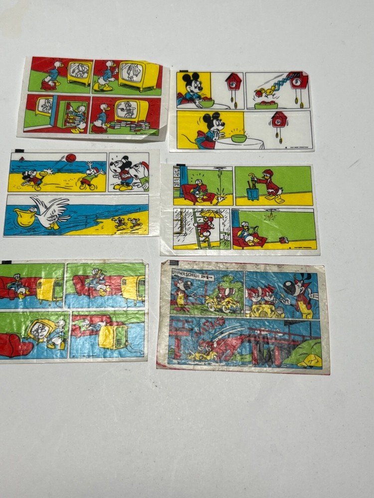 Donald Inserts from Chewing Gum 50 pieces Gum inserts