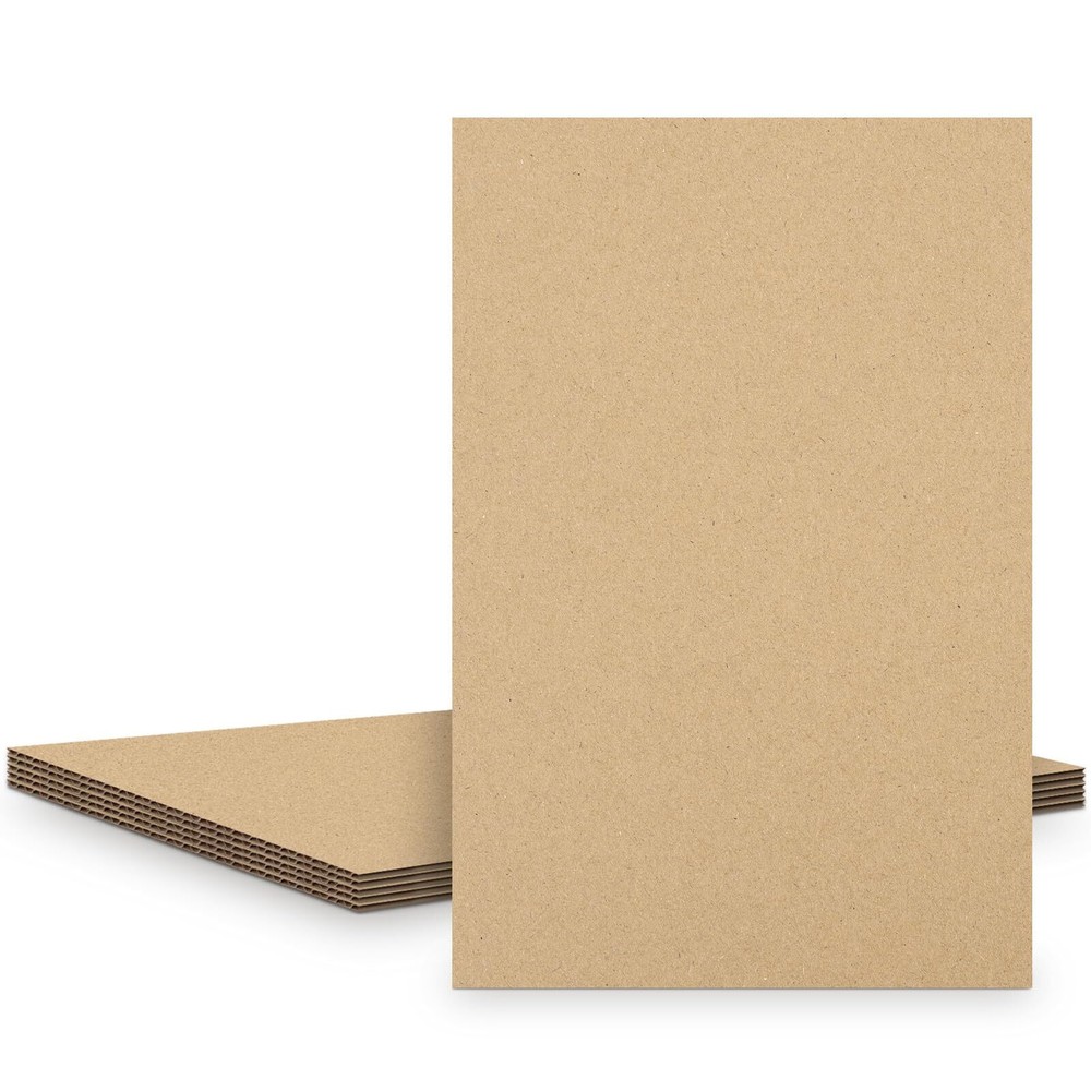 Corrugated Cardboard Sheets Flat Packaging Pads for Packing Mailing DIY Projects