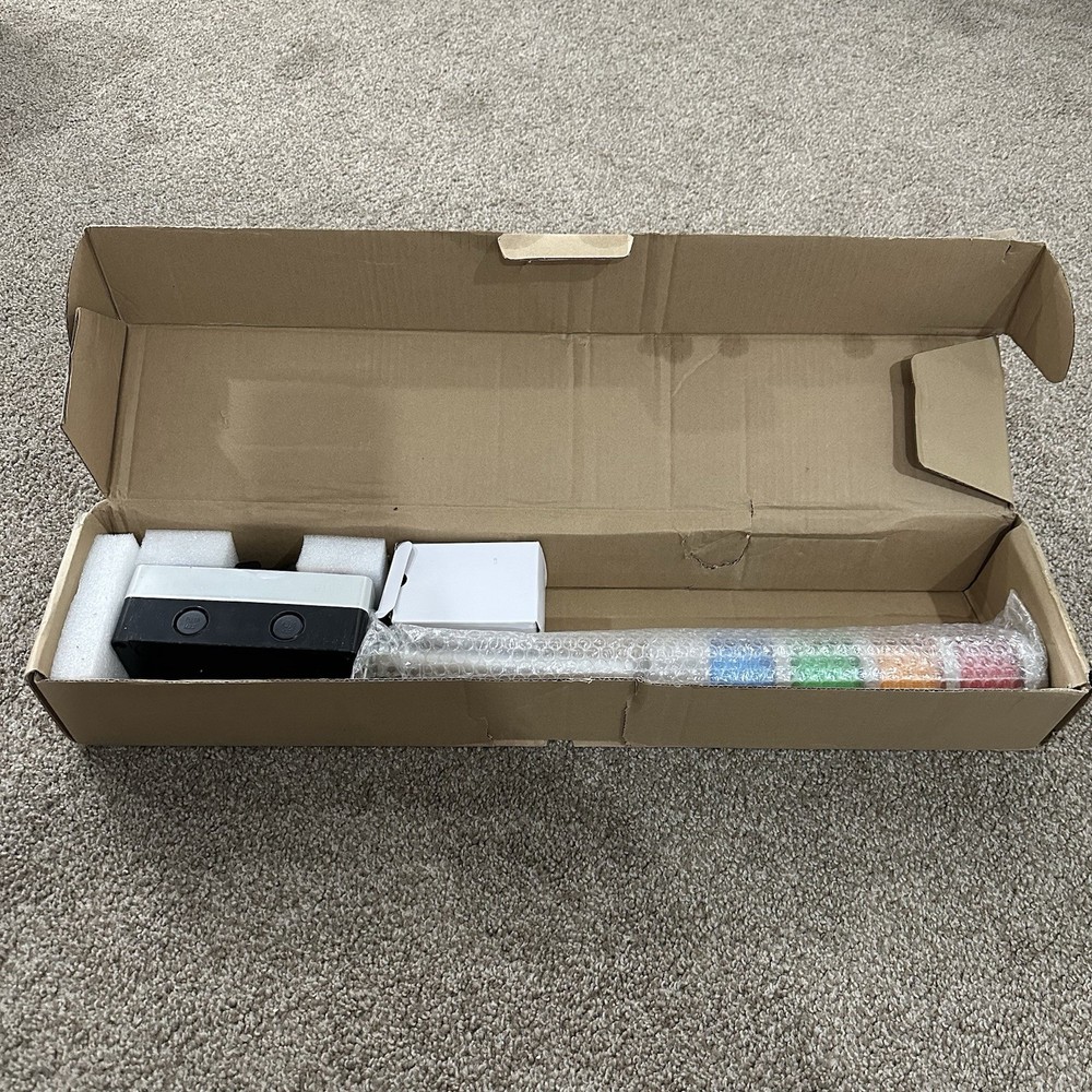 4 Stack LED Andon Tower Light (Red/Yellow/Green/Blue), IP65, Plug & Play