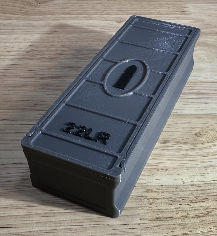 22LR Ammo Box 120rd Capacity (3 Pack)