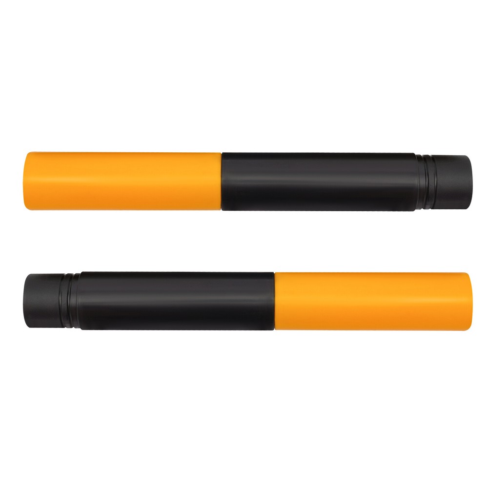 6 Pack Portable Parking Pole Traffic Cones Adjustable Delineator Post W/ Chains