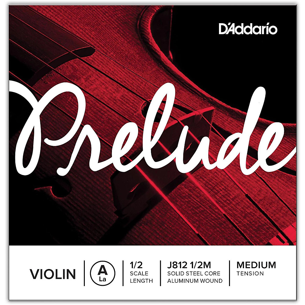 D'Addario Prelude Violin A String 1/2