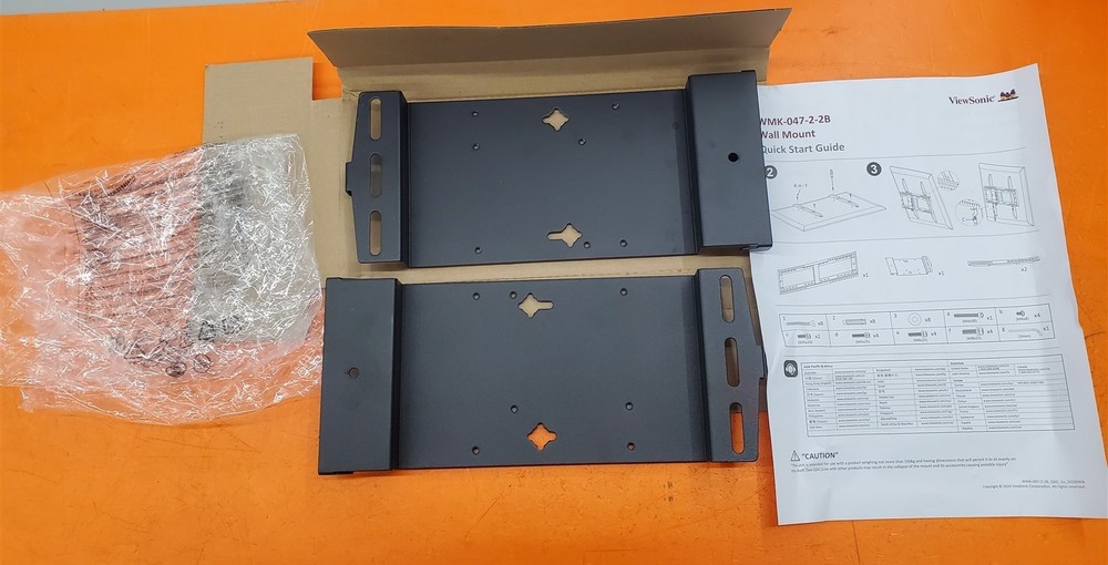 ⭐️⭐️⭐️⭐️⭐️ Mounting Plates for ViewSonic WMK-047-2 Wall Mount Fixed Bracket