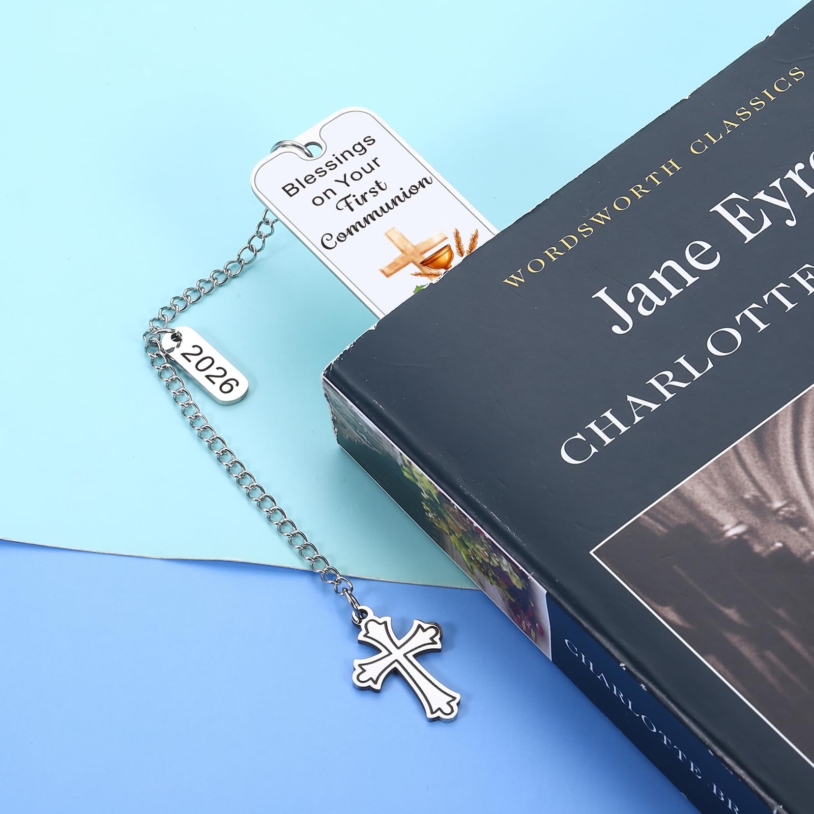 First Communion Gifts for Girls Boys 2026 medium, Silver