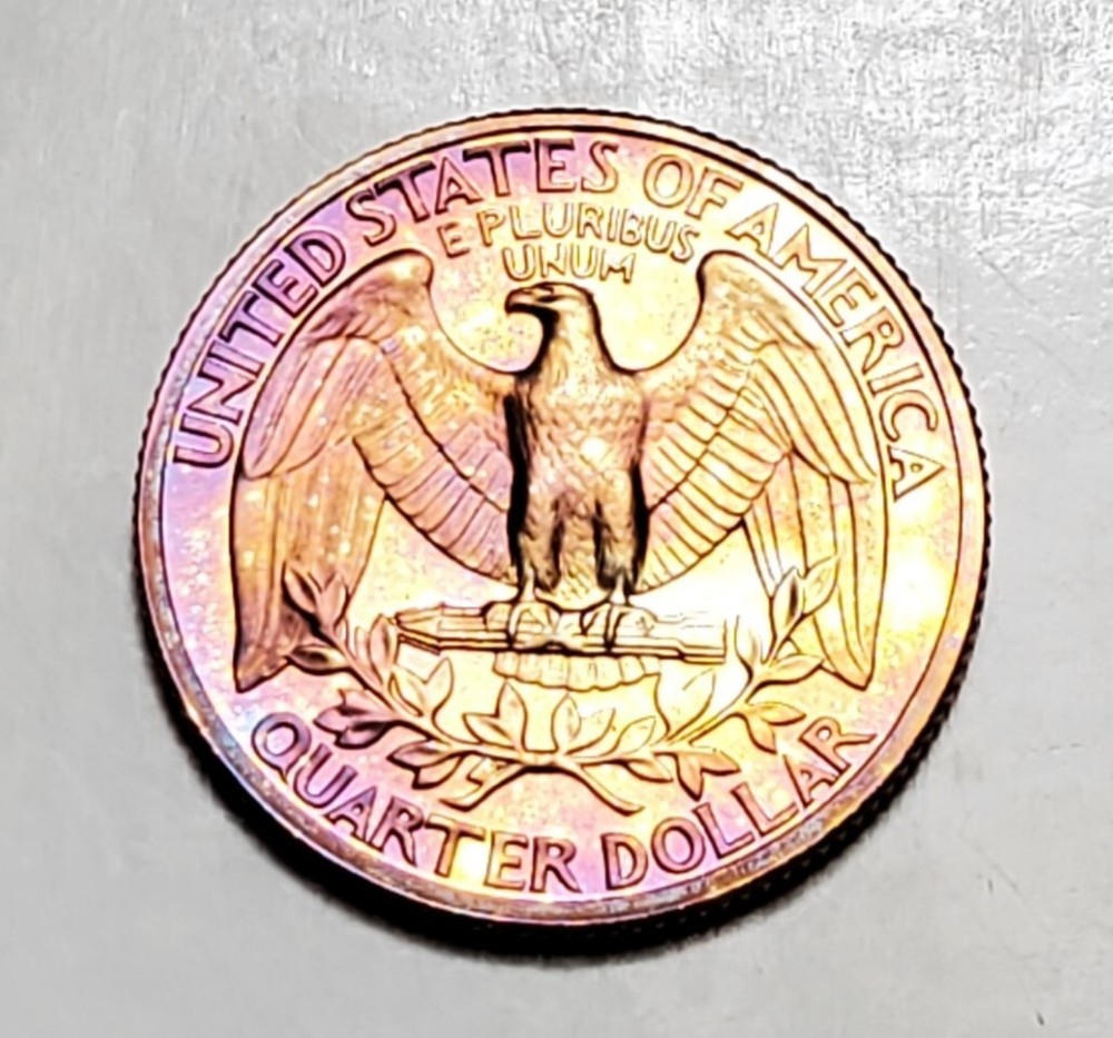 TONED 1979 S WASHINGTON QUARTER PROOF UNC #C5242
