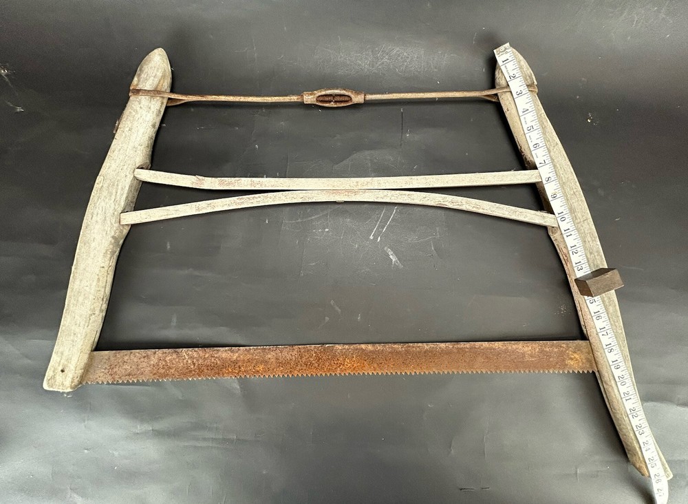 Antique Cross Cut Bow Saw 36"