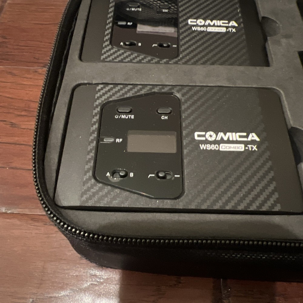 Comica Wireless Microphone CVM WS 60 Combo UHF 1 Trigger 2