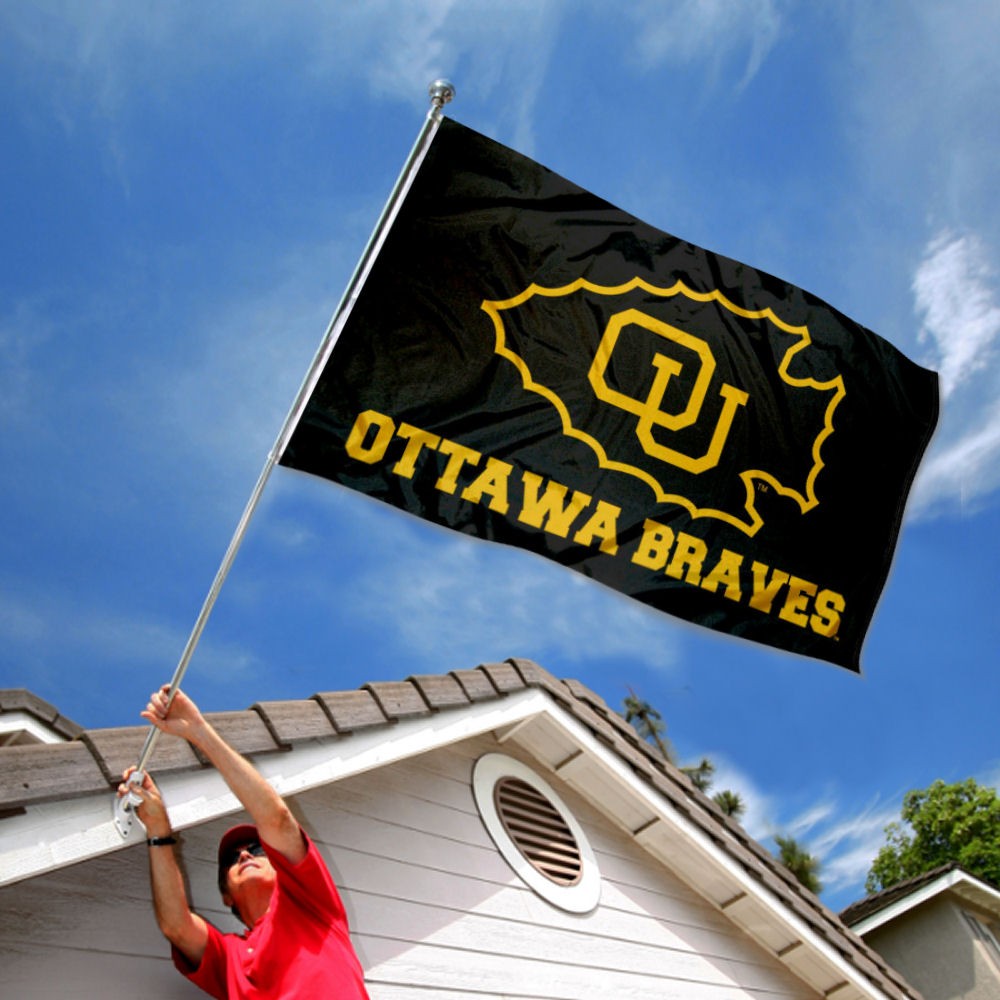Ottawa Braves Flag Large 3x5