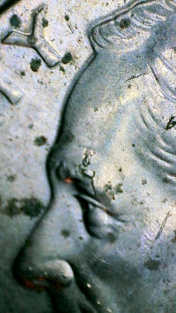 2020 Roosevelt Dime Error Multiple Die Chips Obverse And Reverse Good Condition