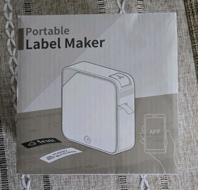 Bluetooth Label Maker, Vixic D1600 Rechargeable Label Printer, Portable