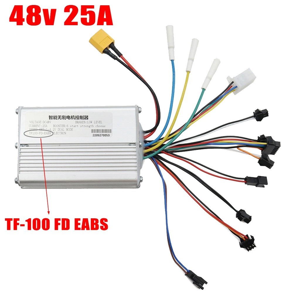 48V 25A Electric Scooter Controller Dashboard Kit with TF-100 Display1296
