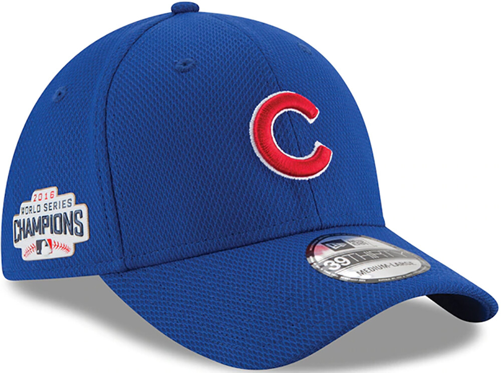 Chicago Cubs 2016 World Series Flex Fit Hat Patch Royal