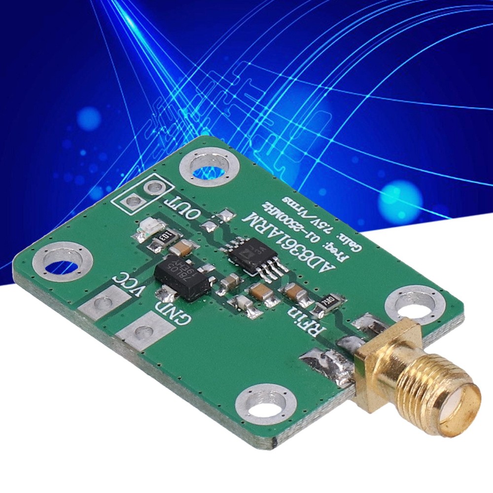 Frequency Detector Module RF Microwave AM Detection Board 0.1-2.5GHz AD8361