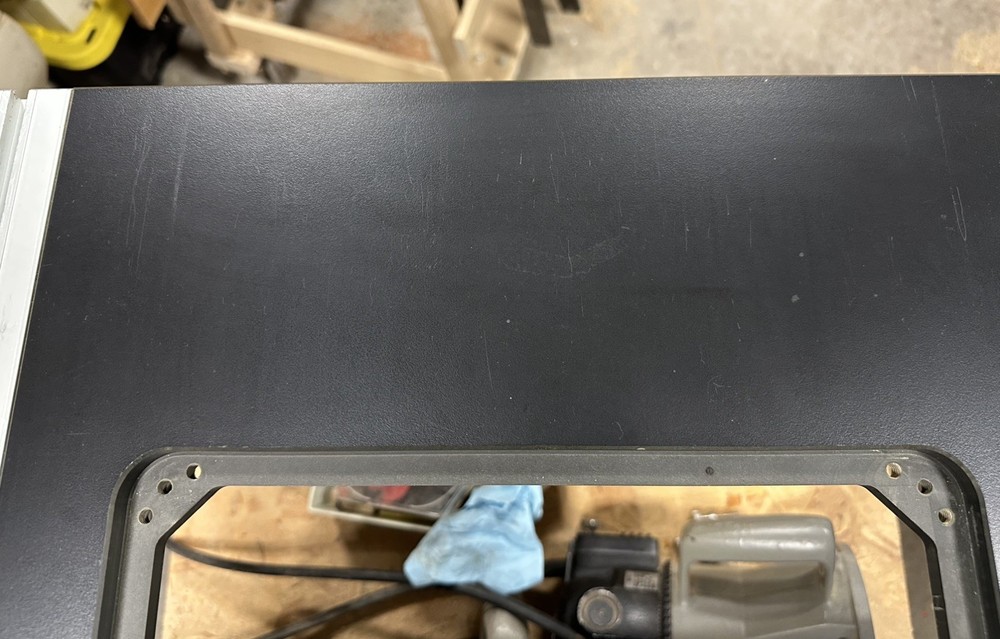 Woodpeckers Solid Phenolic Router Table Top. 27” X 43”