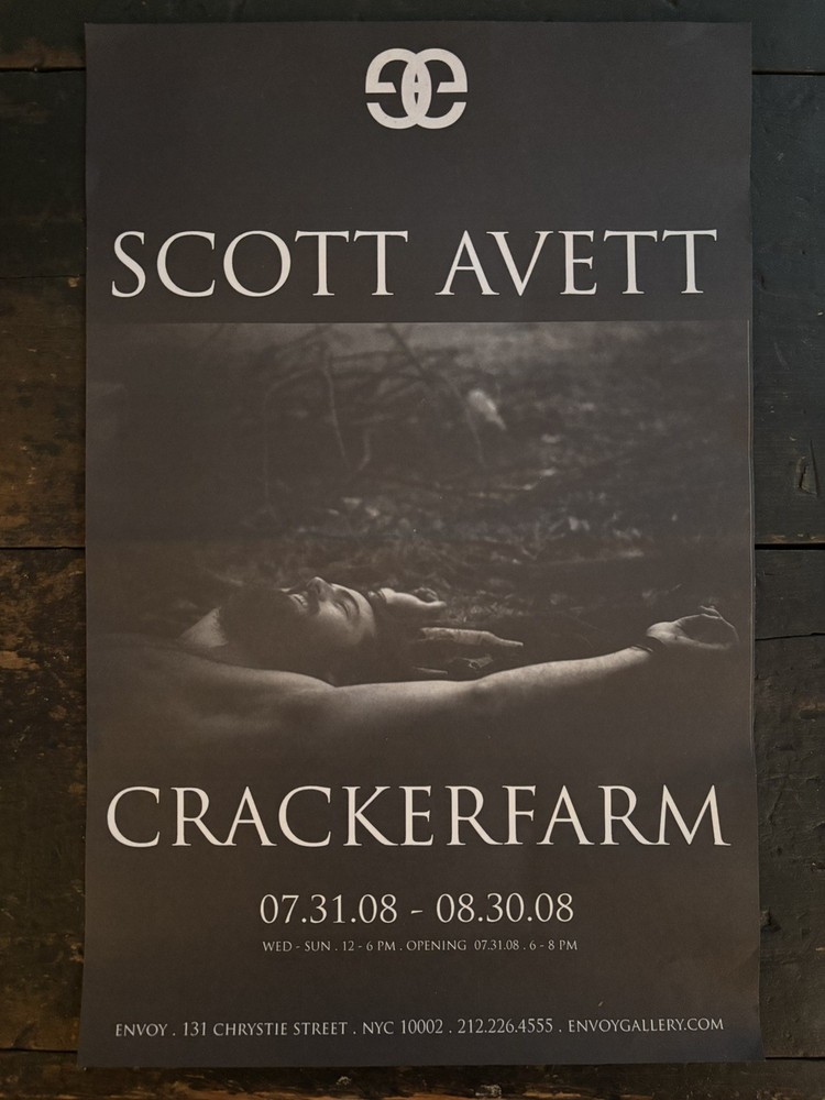 The Avett Brothers, Poster For Scott Avett Art Exhibit In NYC. Very Rare!