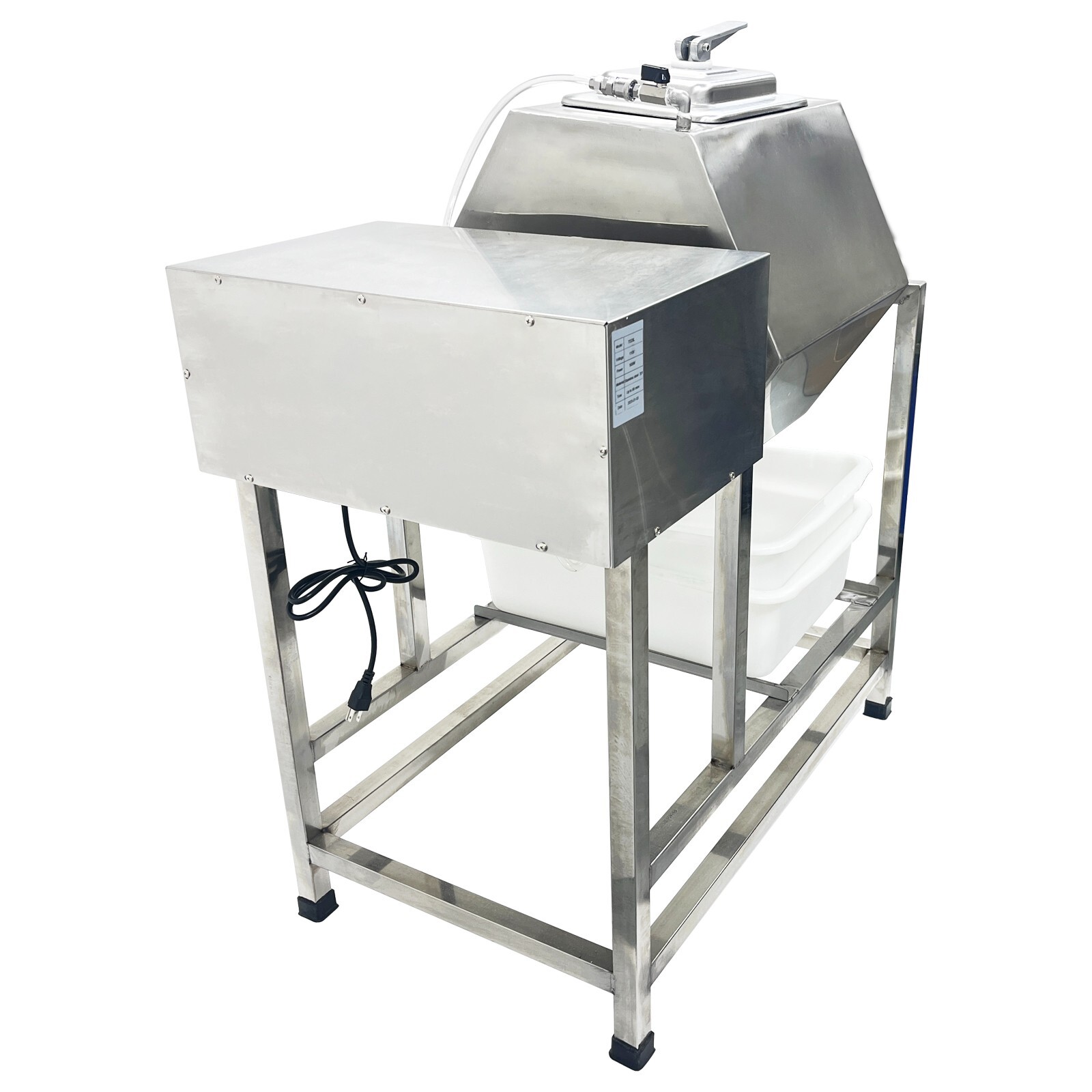 110V Vacuum Tumbler Marinator Meat Vegetable Marinating Machine 70L Food Vacuum