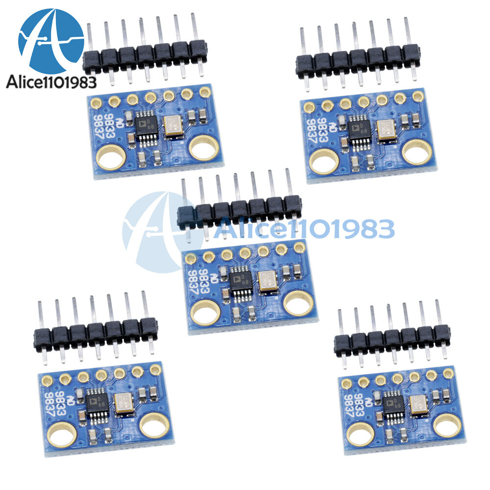 1-10PC AD9833 DDS Signal Generator Programmable Microprocessors Sine Square Wave