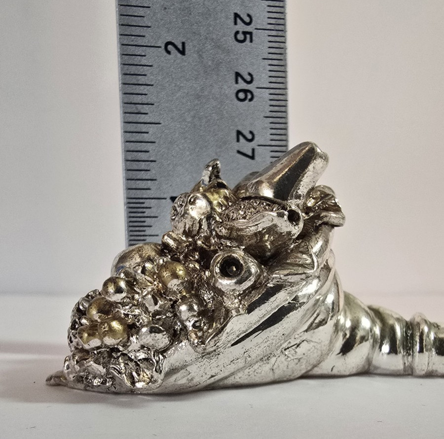 Silver Plated Camilletti Gioielli Ricciardi 925% CORNUCOPIA Decorative