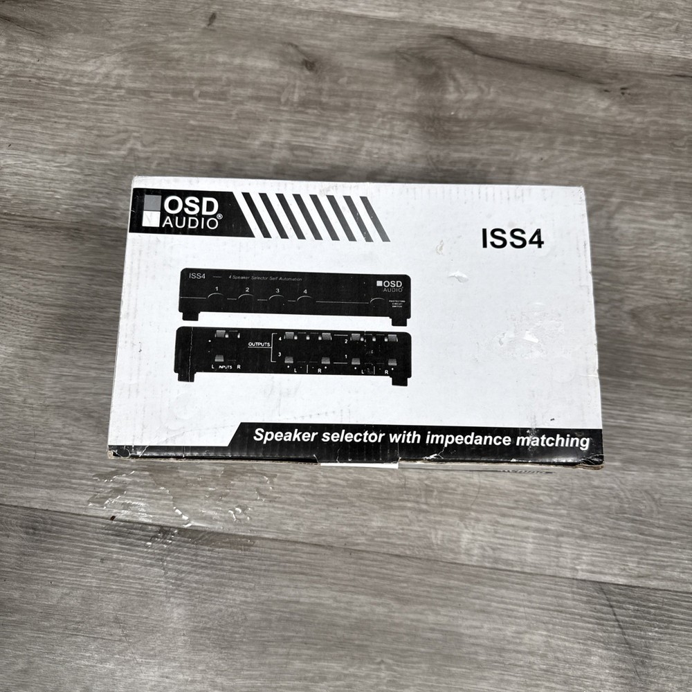 OSD ISS4 Speaker Selector 4 Zone