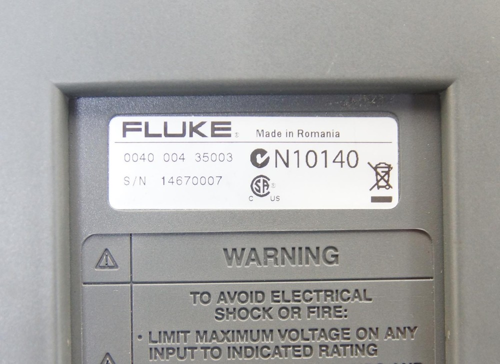 Fluke 435 Power Quality Analyzer PQA AS-IS
