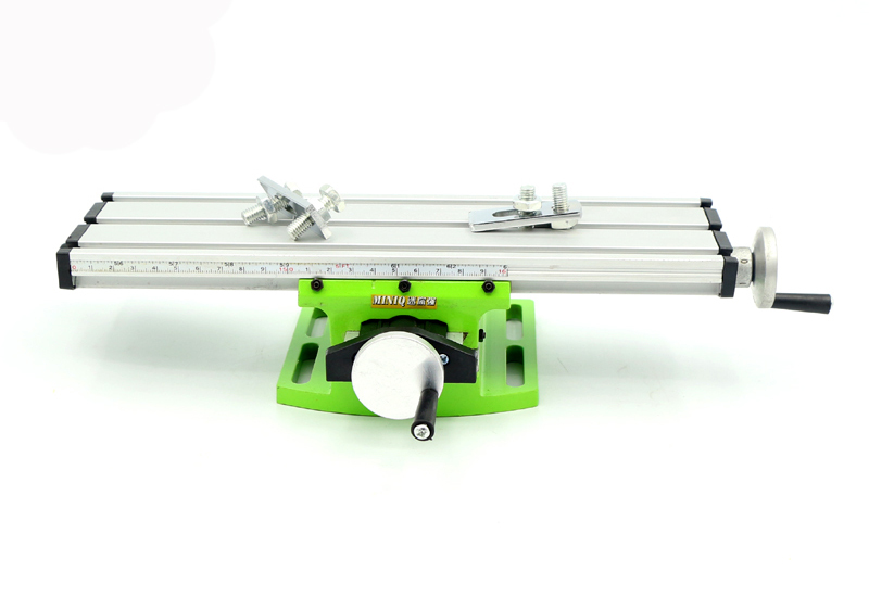 Multi-function workbench Mini Bench Drill Fixture Vise XY-axis Slide Worktable