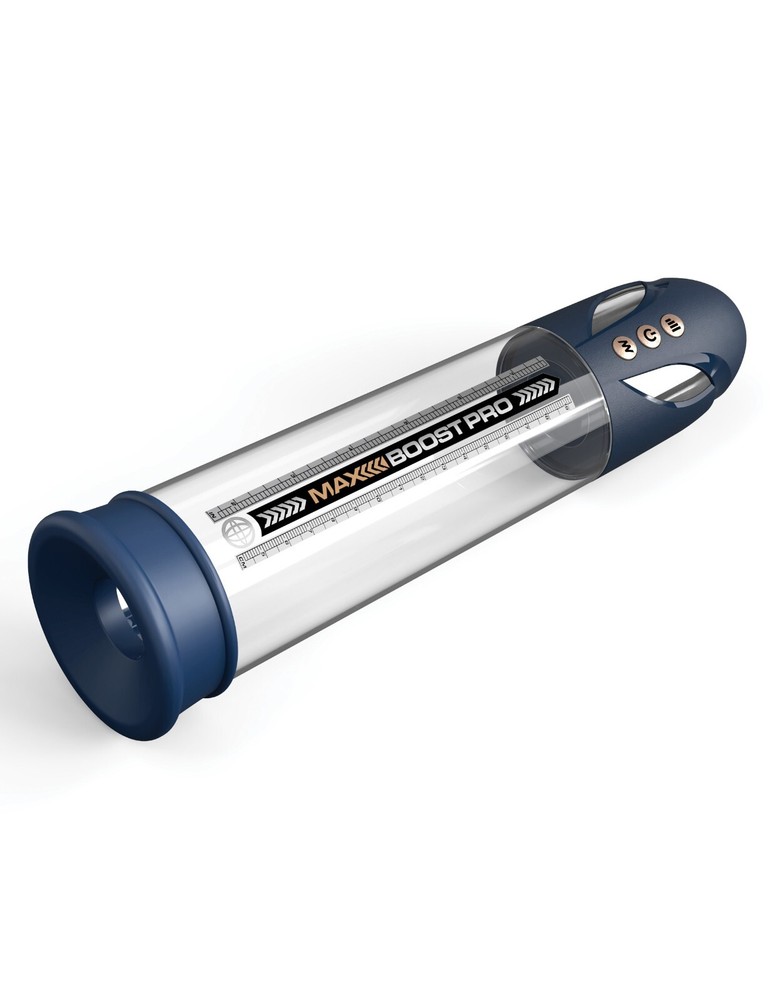 Pipedream Max Boost Pro Flow Waterproof Penis Pump Blue
