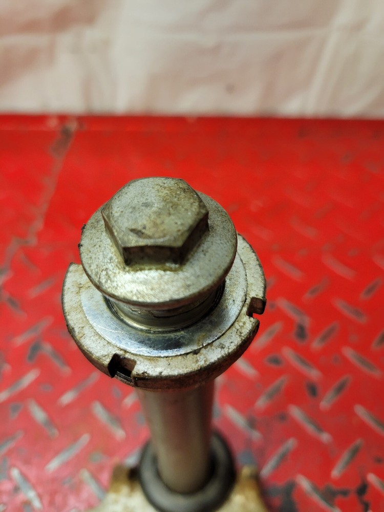 1986 Suzuki DS80 Lower Triple Tree Assembly