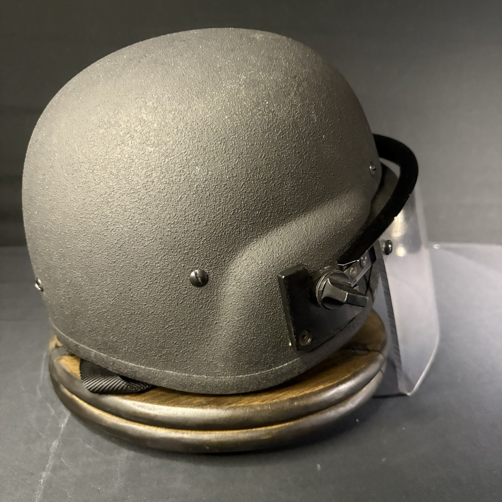 Bullet Proof 3A IIIA Helmet Size Large USA Made Removable Face Shield