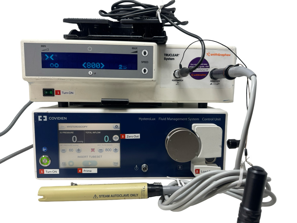 Smith & Nephew TruClear System (Control Unit + Fluid Management System + Shaver)