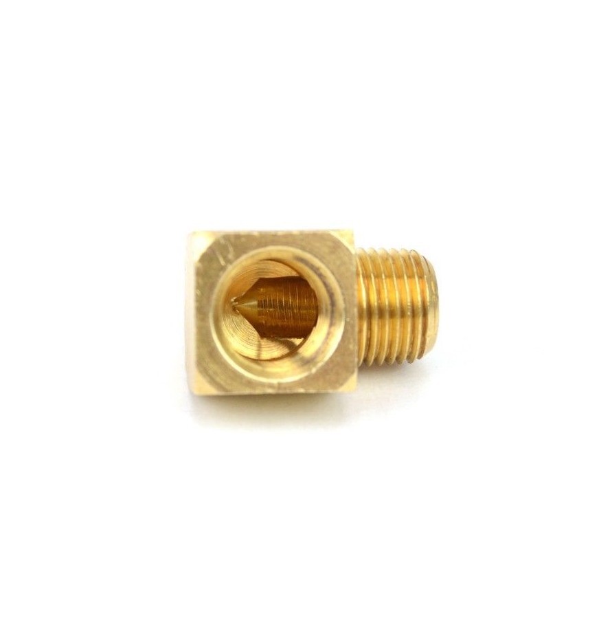 1/8"-27 NPT 90° Brass Fitting