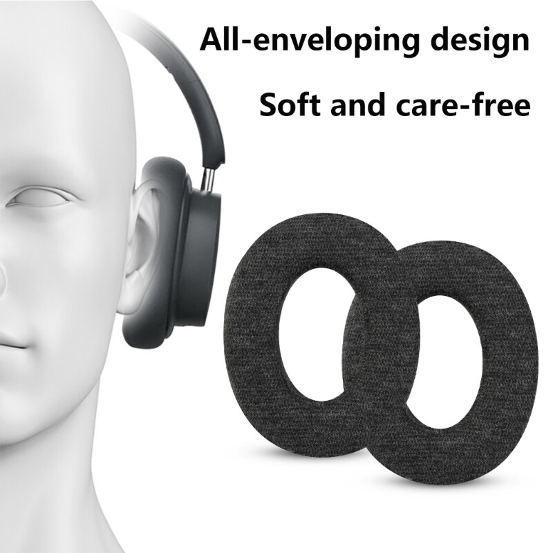 1 Pair Comfortable Sponge Earpad for Dedicated Headphone Noise Isolation