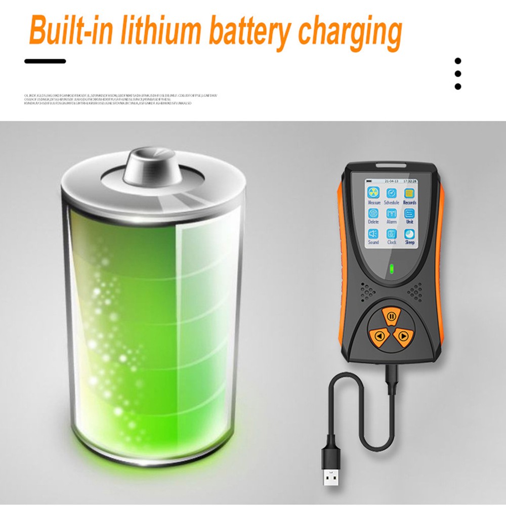 Nuclear Radiation Detector Geigercounter X Rays Beta Gamma Detector Counter