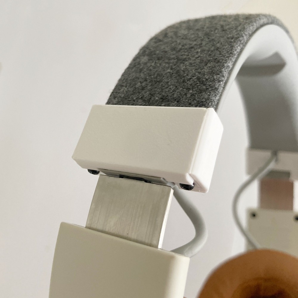 (2 Pack) WHITE Premium Skullcandy Crusher Wireless Headphones Hinge Replacement