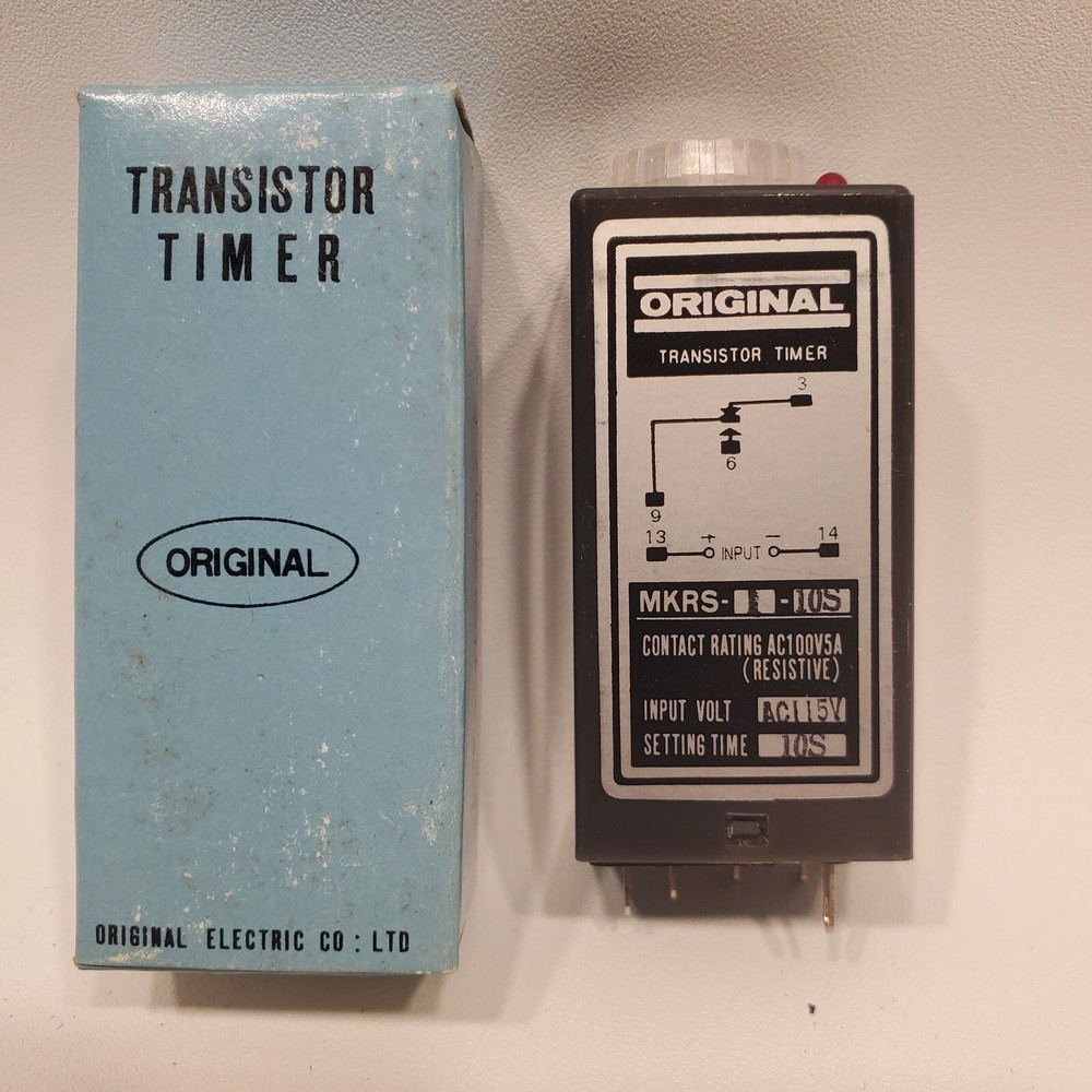 ORIGINAL Transistor Timer MKRS-10S  AC 115V