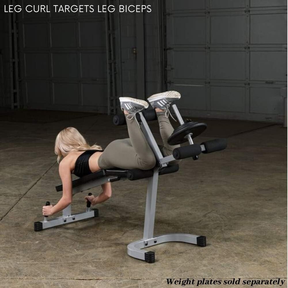Body Solid Leg Curl and Leg Extension Machine for Quad and Hamstring Workouts