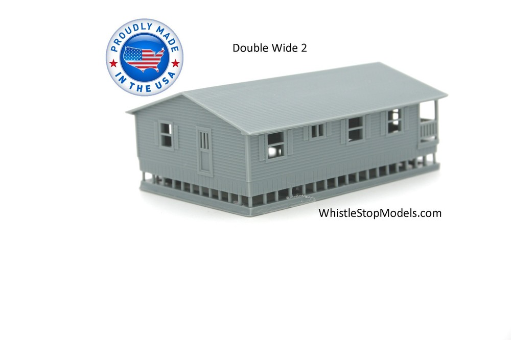 N Scale Double Wide Trailer house 2