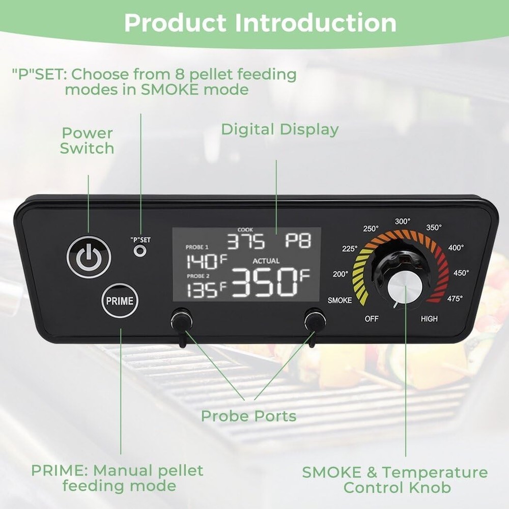 Digital Thermostat Pit Boss Control Board, Temperature Board As Shown