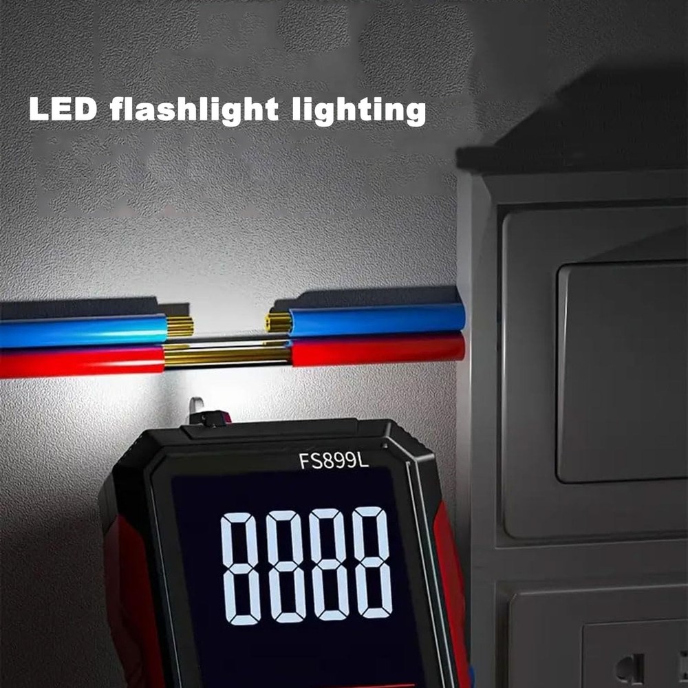 Digital Multimeter, FS899L USB Rechargeable Multimeter 6000 Counts, Automatic