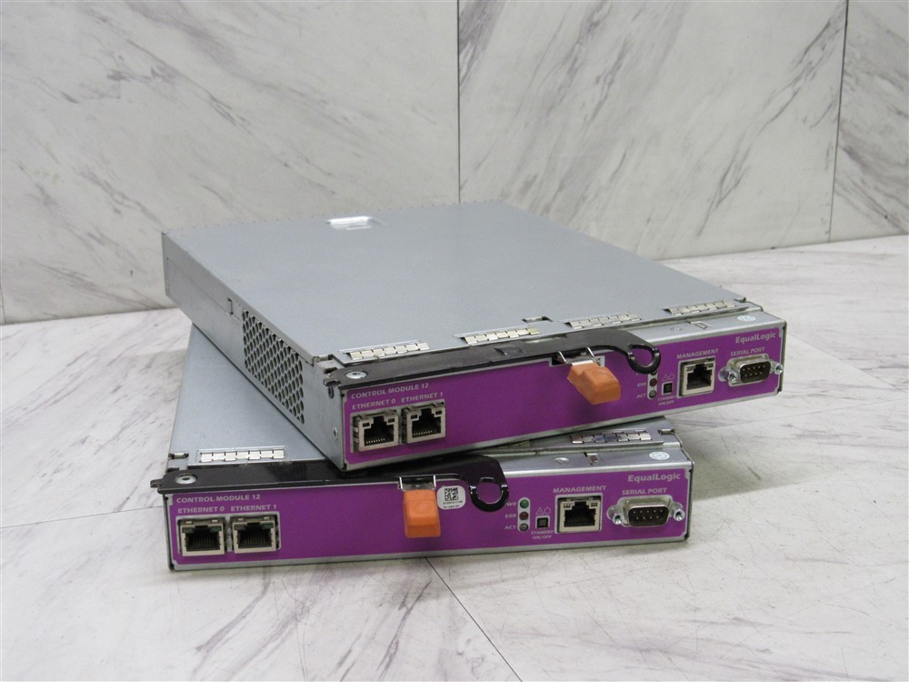 Lot of 2 DELL EQUALLOGIC TYPE 12 CONTROLLER MODULES E09M E09M001!