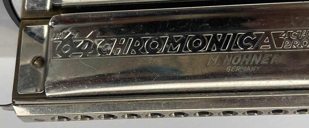 HOHNER THE 64 CHROMONICA 4 CHROMATIC OCTAVES PROFESSIONAL HARMONICA Germany