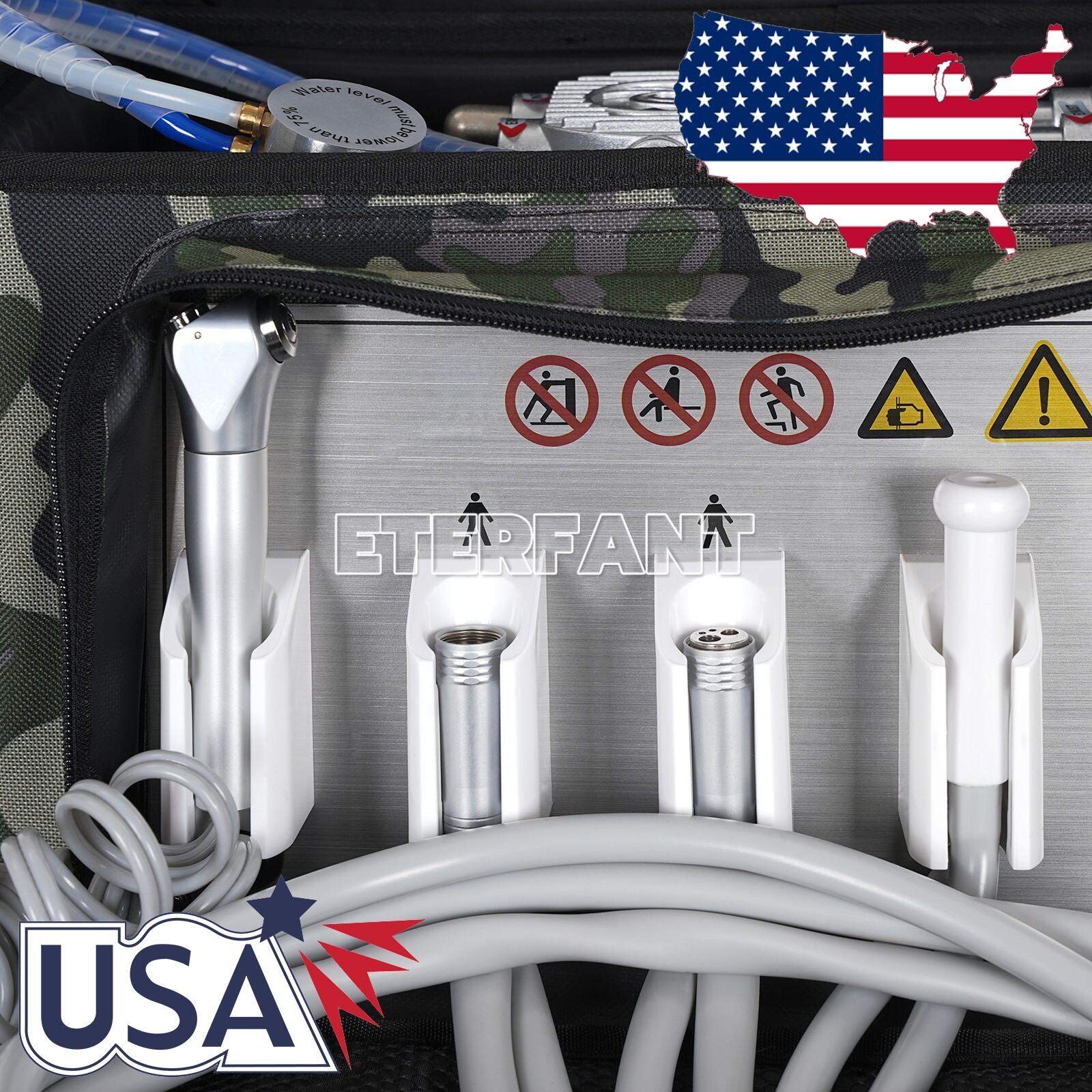 Dental Portable System Unit GU-P206S/Delivery Bag Air Compressor Suction System