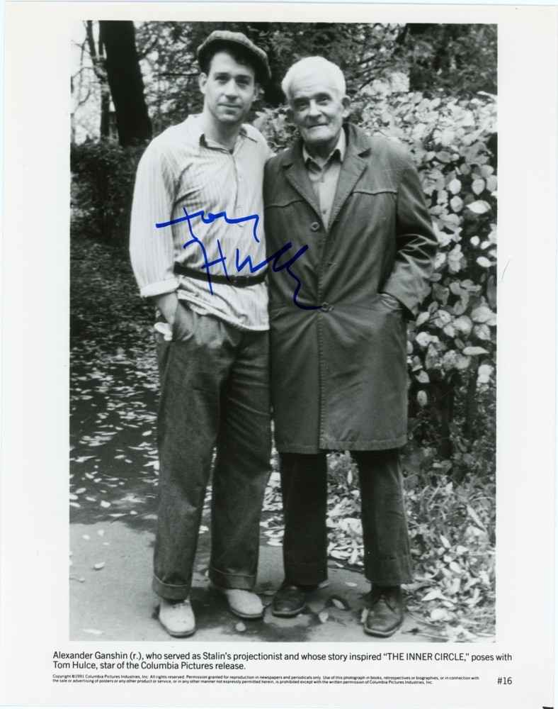 Tom Hulce - Signed B&W Vintage Photograph