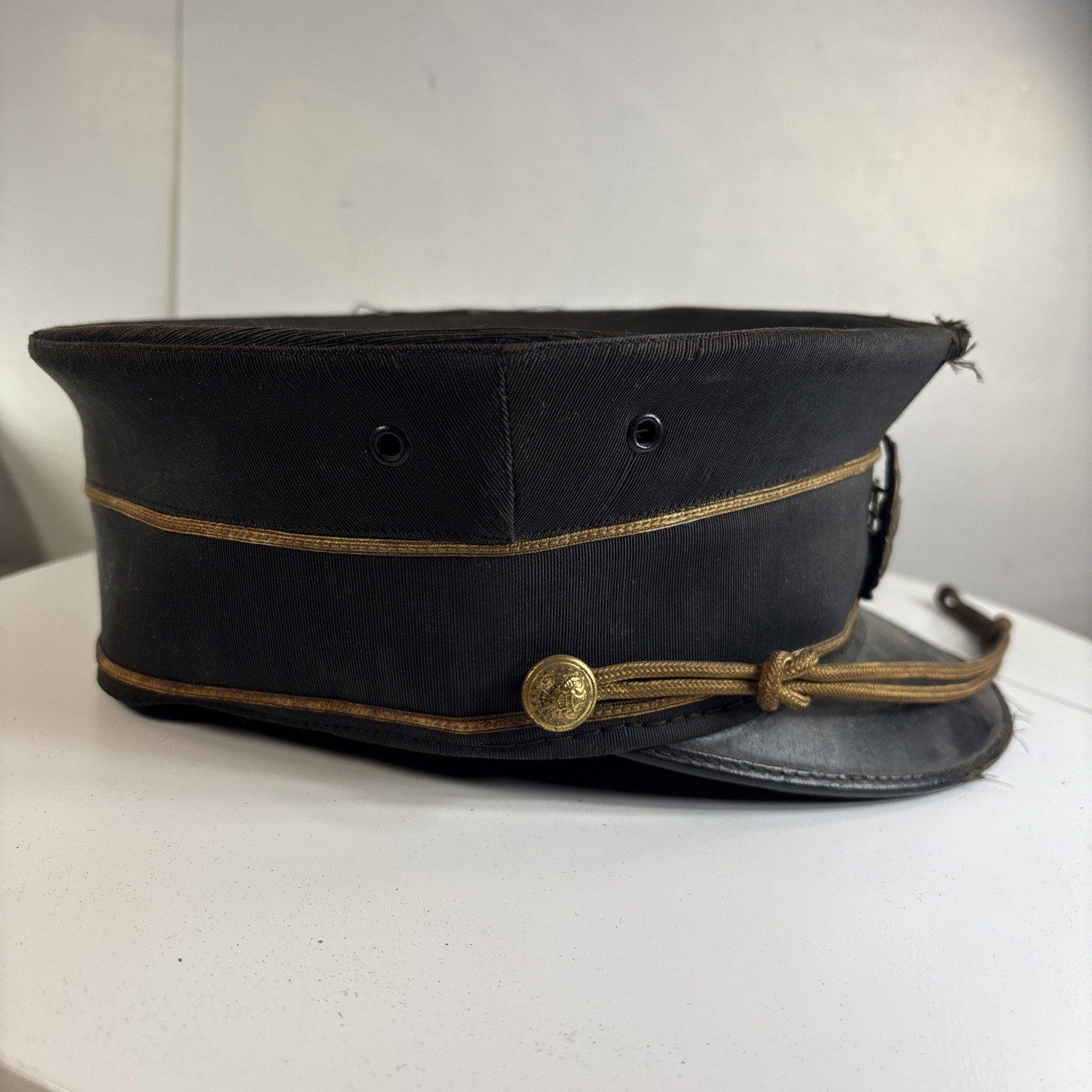 rare Civil War Veterans Kepi Hat Cap GAR Insignia Vintage Military 4C50