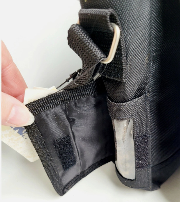 2005 Disney Tinker Bell Small Glitter 11" x 7" Messenger Tablet Bag Purse Tote