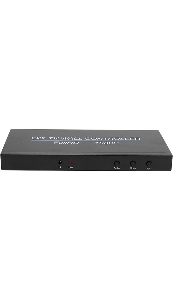 LED Video Wall Controller, Support 4 Outputs HDMI 1.3 Input Plug and Play 1080P