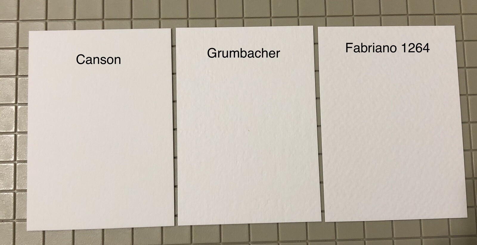 100 ACEO Cards & Sleeves, Blank 140 lb Watercolor Paper 2.5 x 3.5 White Fabriano