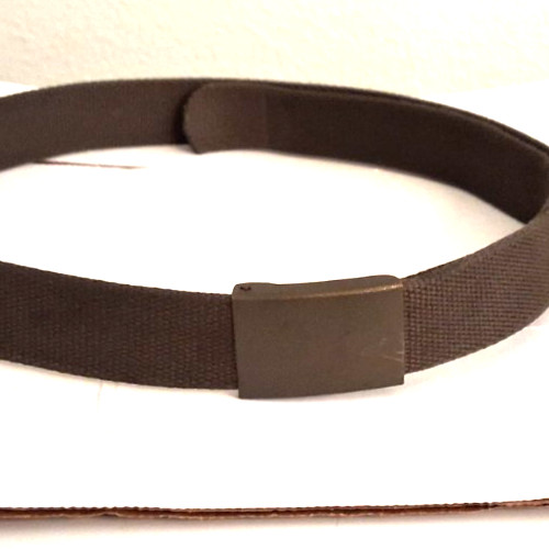 Vintage Bundeswehr Military German Web Trouser Belt Canvas Combat, approx. 37"