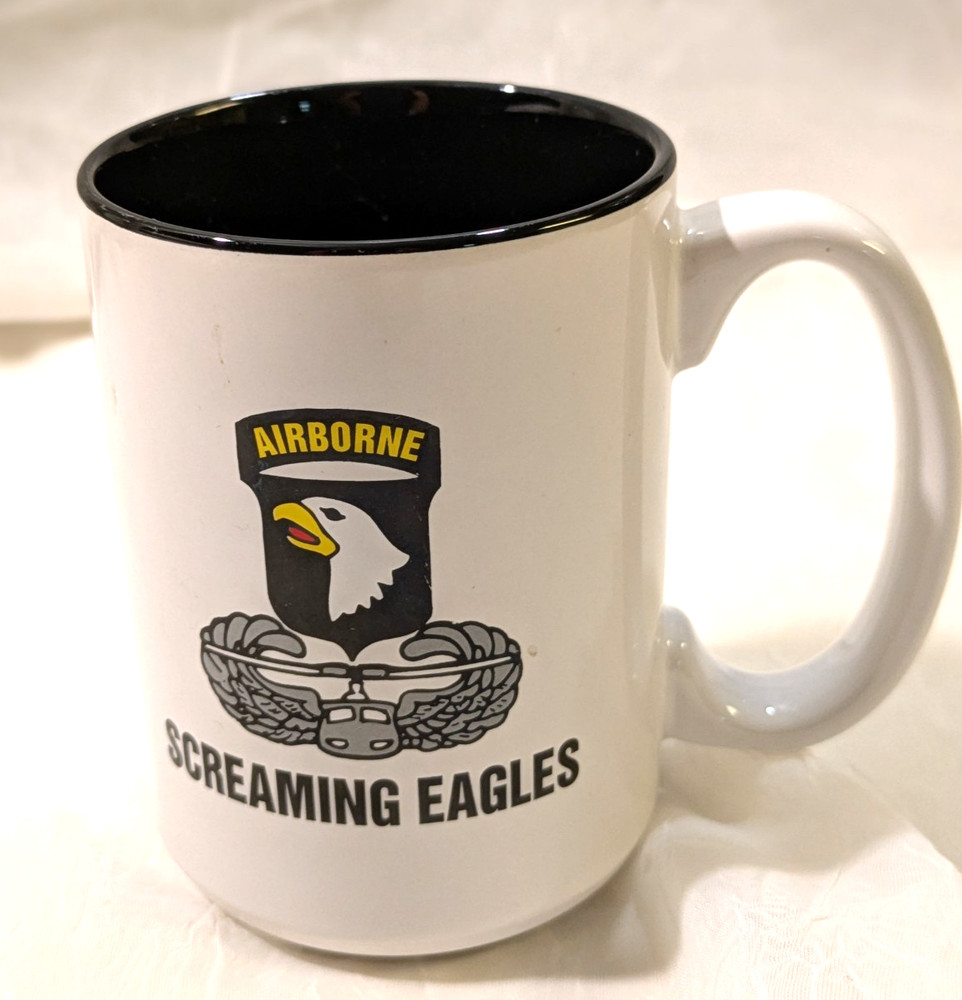 Airborne Screaming Eagles Ceramic Coffee Mug