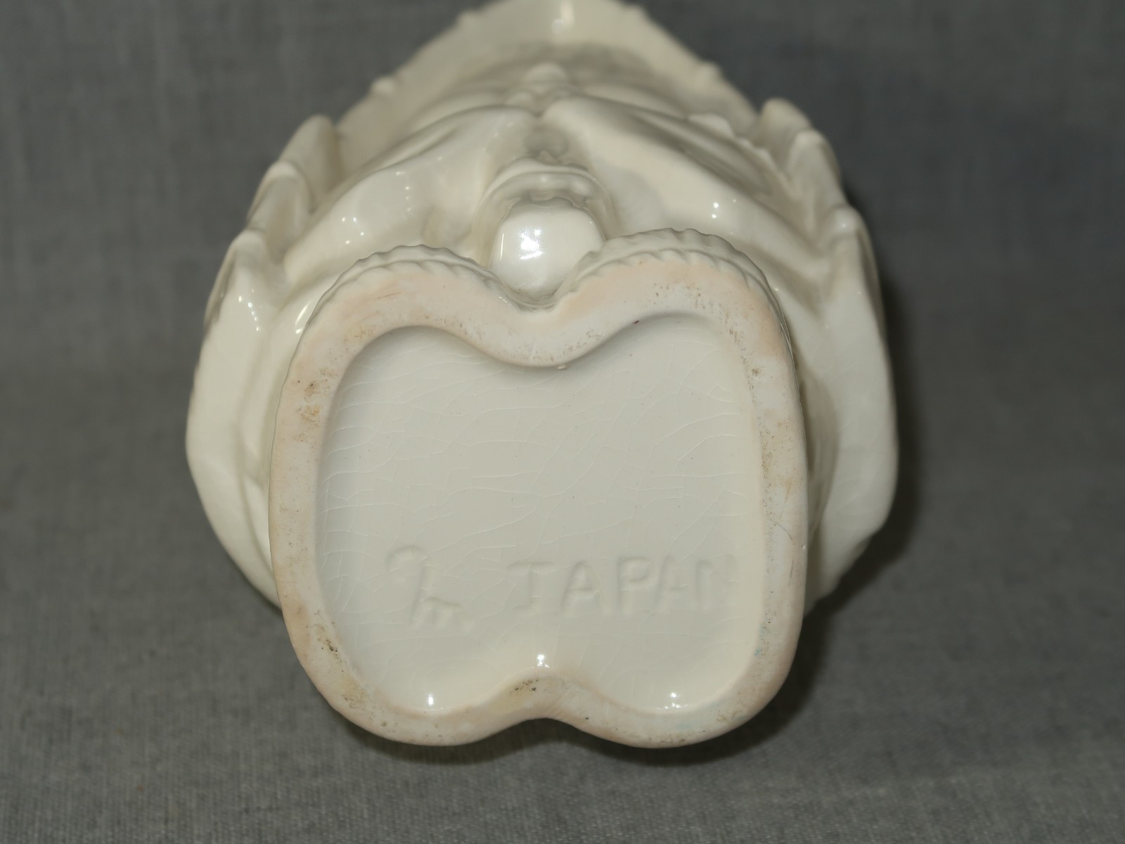 VTG 70’s Ceramic Tiki Benihana Drink Cocktail Mug Canoe Boy MCM Japan 6.5" Tall