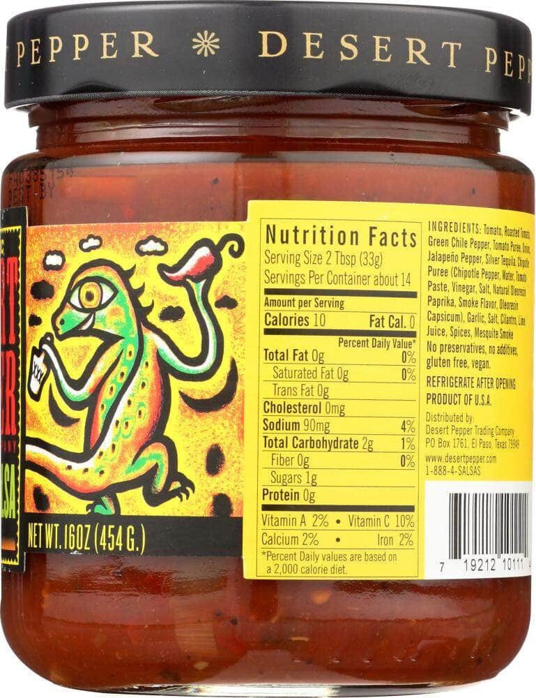 Desert Pepper Tequila Salsa - Medium - 16 oz